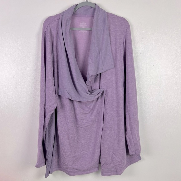 Cuddl Duds Women’s 3X Ultra Soft Comfort Pockets Stretchy Cardigan - Picture 1 of 7